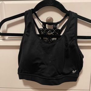 Varsity Back Detail Sports Bra